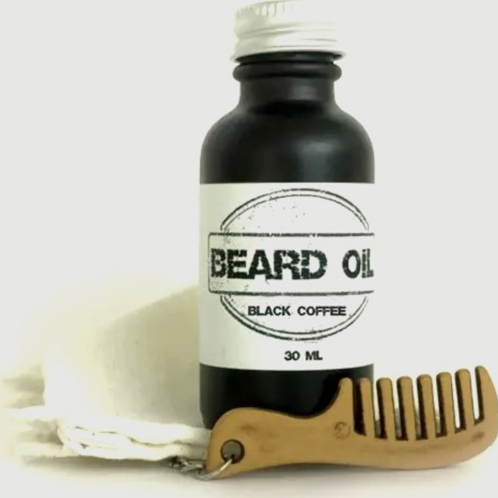 Beard Oil with comb.